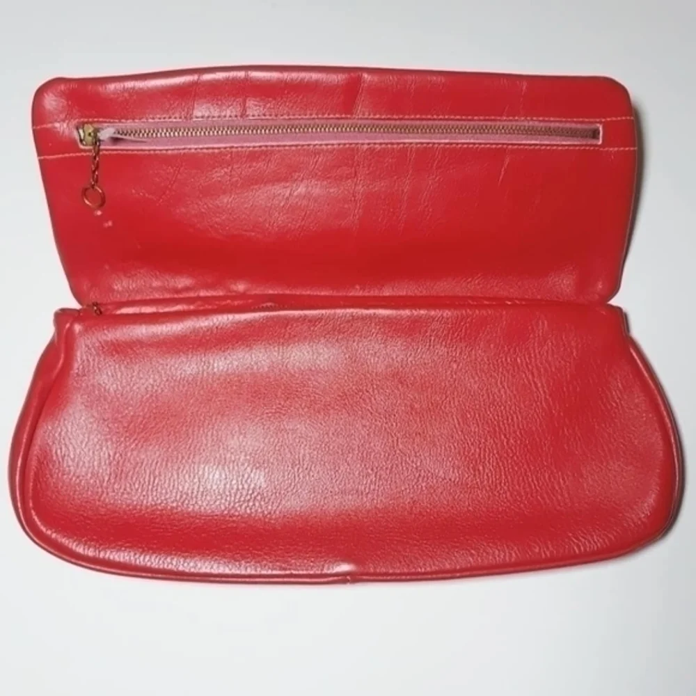 Vintage Fashions By MargolinLeather Clutch